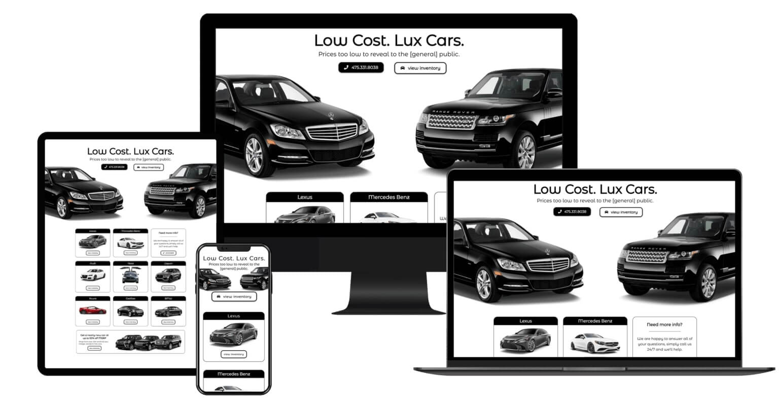 Jeremy-McGilvrey-Landing-Page-Design-Luxury-cars