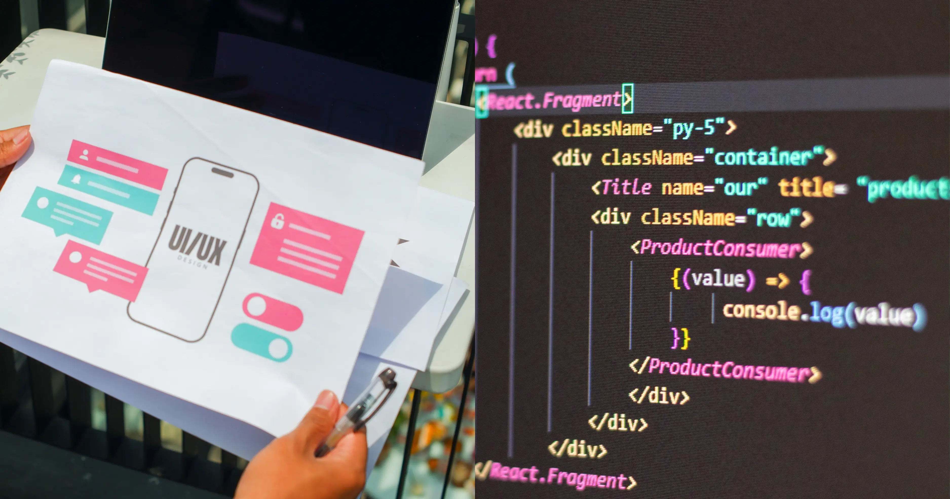website design vs development