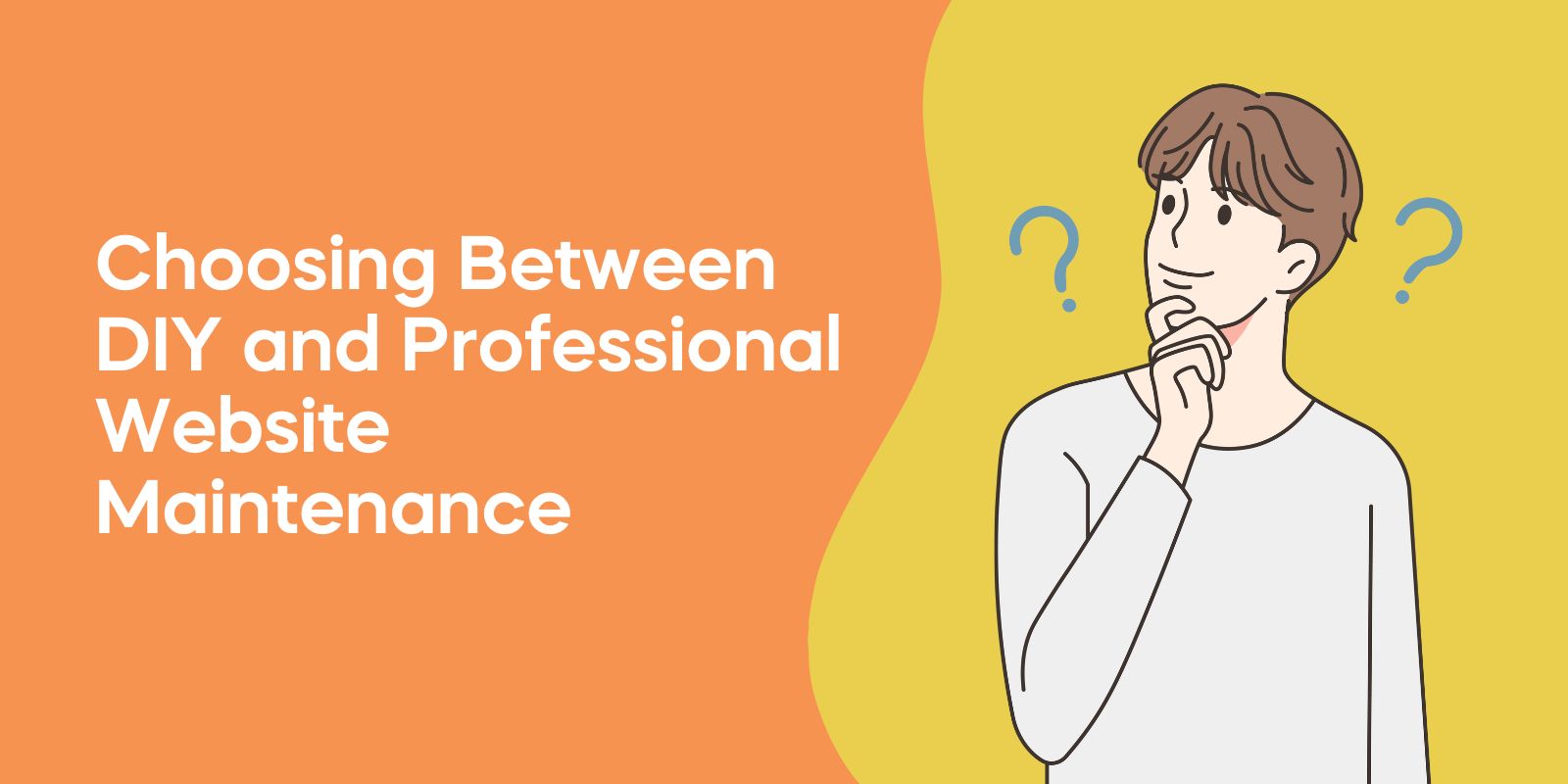 Choosing Between DIY and Professional Website Maintenance