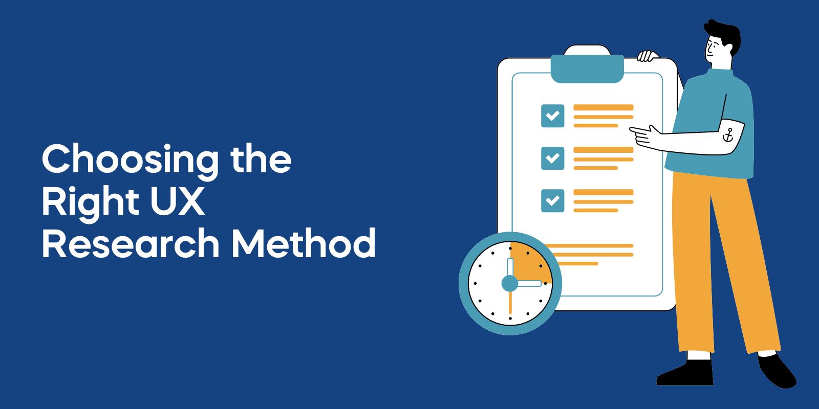 Choosing the Right UX Research Method