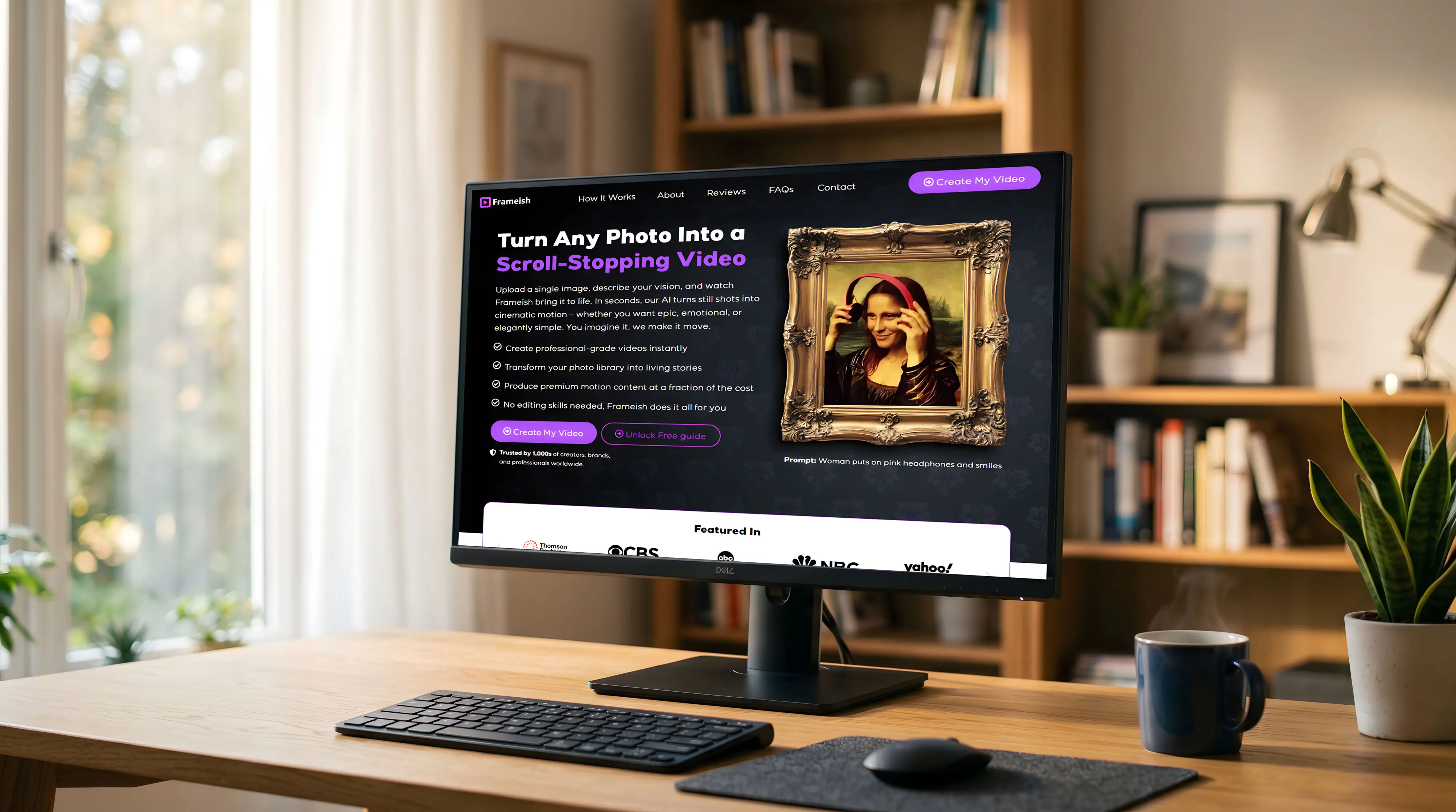 AI SaaS Website Design Case Study | Frameish