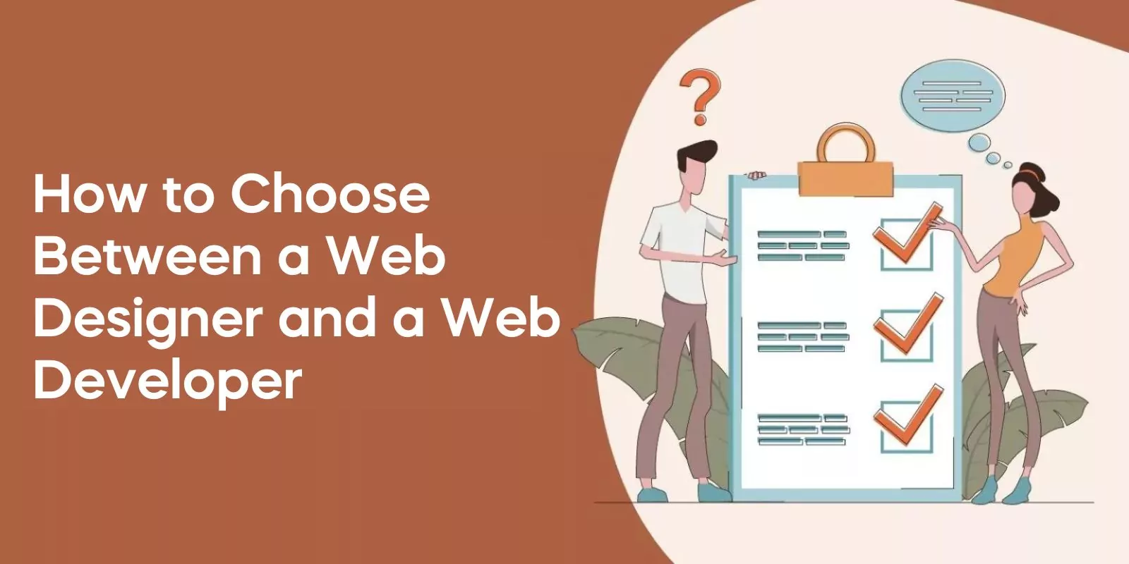 How to Choose Between a Web Designer and a Web Developer