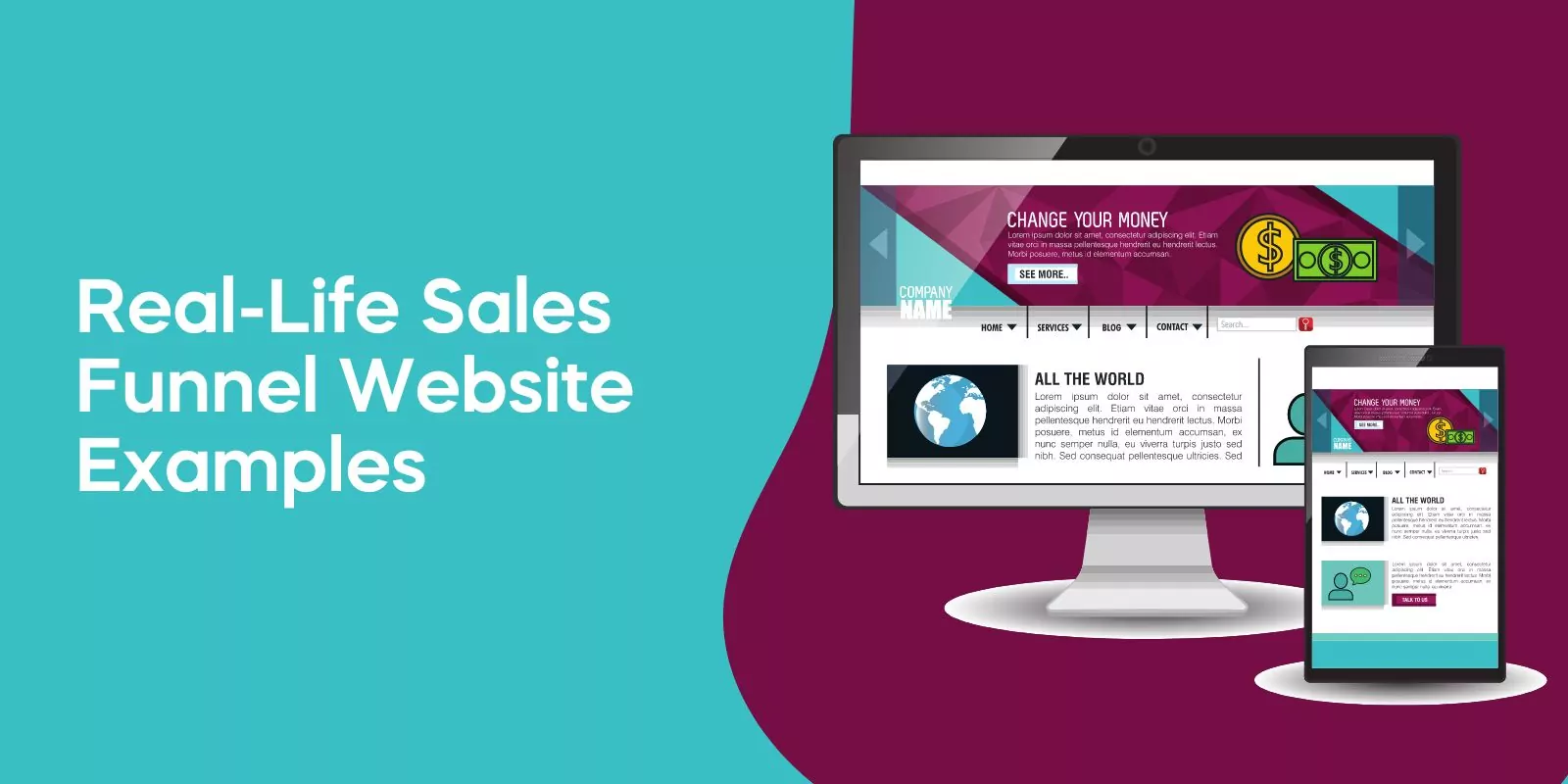 Real-Life Sales Funnel Website Examples